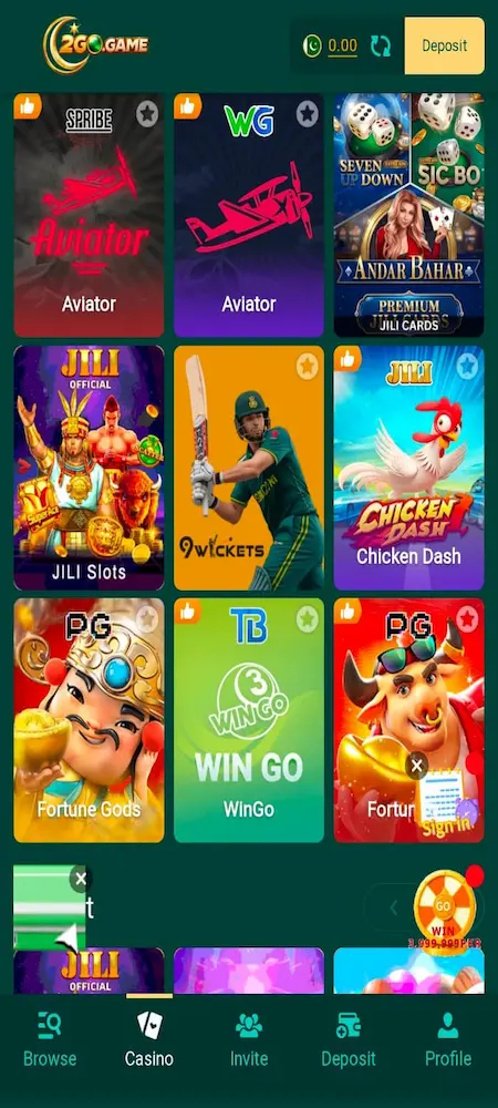 2Go Game APK