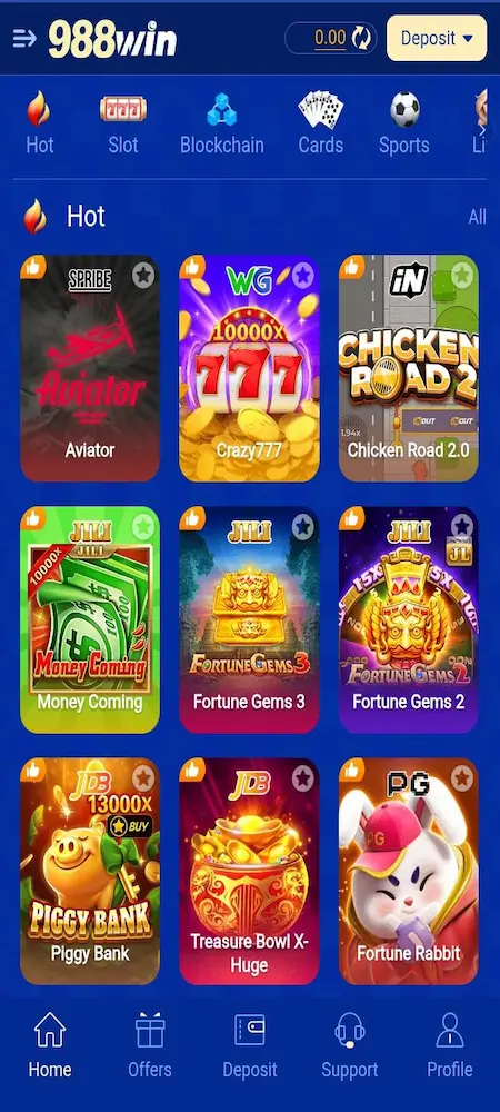 988 win Game Apk