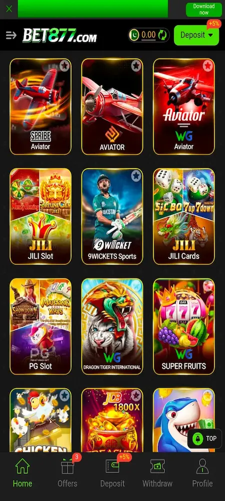 Bet 877 Game Apk
