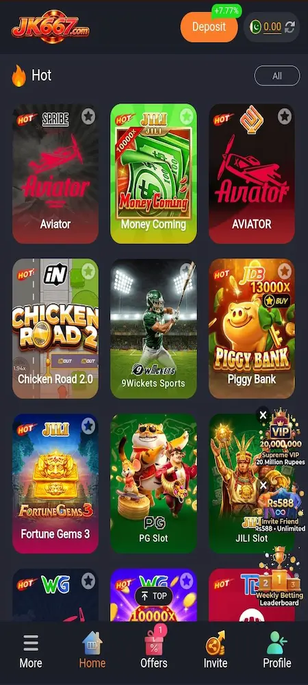 JK667 Game APK