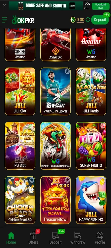 OKPKR Game APk