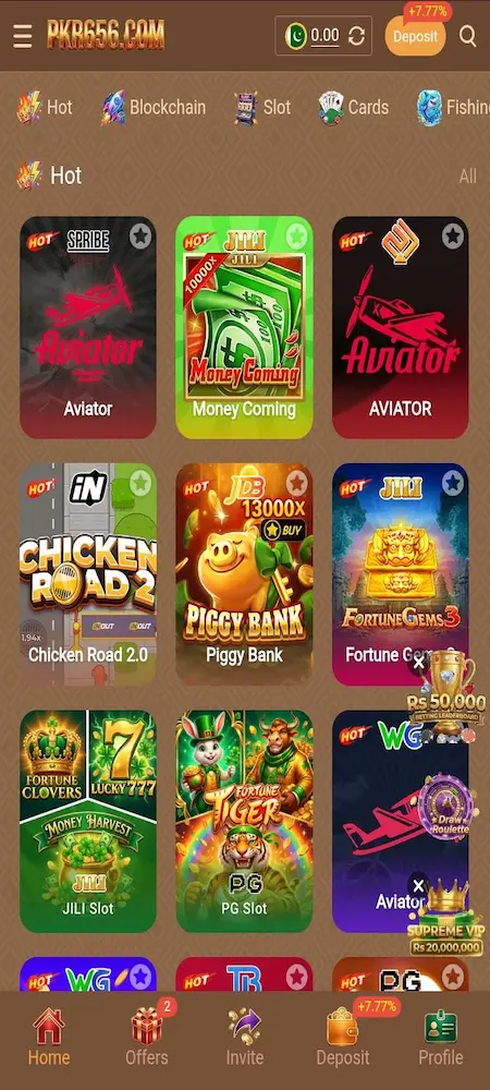 pkr 656 Game Apk